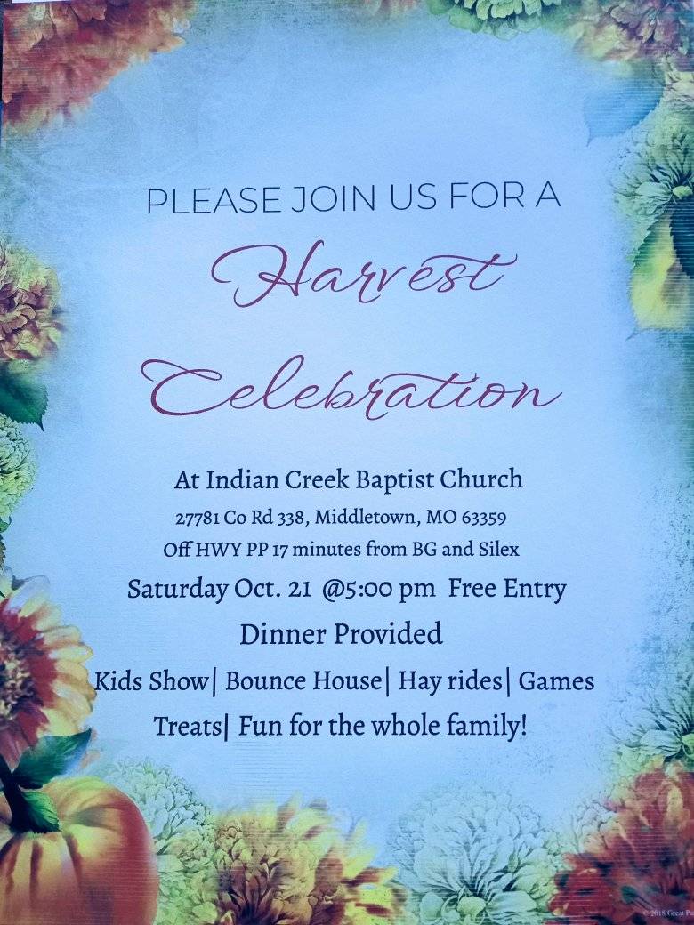 Harvest Celebration 2023